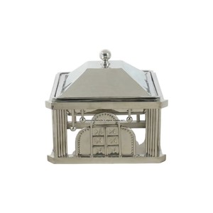 จานทำจากสแตนเลสสำหรับอุ่นอาหารอุปกรณ์เชิงพาณิชย์จานเสิร์ฟสำหรับงานแต่งงานงานเลี้ยงห้องจัดเลี้ยงในโรงแรมและอีเวนต์ - Product Image 4