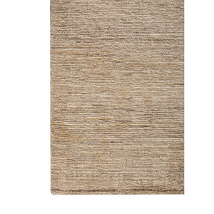 พรมขนสัตว์ถักมือสีเบจน้ำตาลขนาดใหญ่รูปทรงสี่เหลี่ยมผืนผ้าสำหรับตกแต่งห้องนั่งเล่น พรมปูพื้นสีพื้นสำหรับทางเดิน - Product Image 4