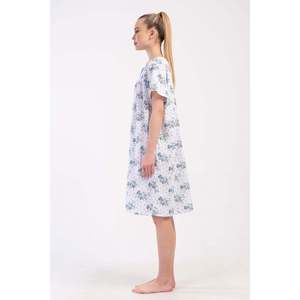 Chemise de nuit courte pour femme, vêtement de nuit de longueur courte - Product Image 4