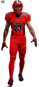 Conjunto de Camiseta y Pantalones de Fútbol Transpirables de Manga Corta para Tallas Grandes |   Uniforme de Fútbol Americano |   Pedido al por Mayor OEM - Product Image 3