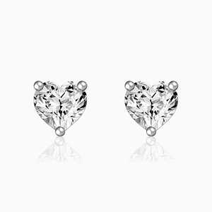 Boucles d'oreilles à la mode en argent plaqué or avec diamant et zircon pour fiançailles de mariage ou fête - Product Image 1
