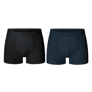 Boxers mi-hauts de haute qualité pour hommes sous-vêtements respirants en coton à séchage rapide avec tissu personnalisé - Product Image 1