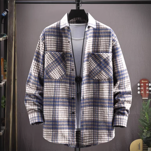 เสื้อเชิ๊ตผู้ชายผ้าฝ้ายแขนยาว OEM OEM OEM OEM เสื้อลำลอง - Product Image 3