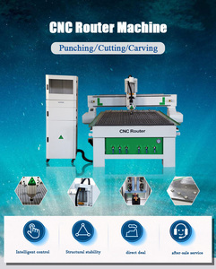 Routeur CNC multifonctionnel avec changeur d'outils intelligent <span class=keywords><strong>pour</strong></span> divers composites lourds et bois durables, type <span class=keywords><strong>portique</strong></span> - Product Image 2