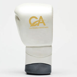 ถุงมือชกมวยสำหรับเล่นยิมถุงมือหนังแท้สำหรับมืออาชีพถุงมือชกมวยสำหรับเล่นยิมออกแบบได้ตามต้องการ - Product Image 5