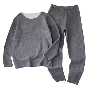 Conjuntos de Ropa de Dormir Personalizados, Ecológicos, Transpirables, para Invierno, Unisex, para Adultos - Product Image 5