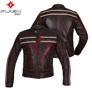 Chaqueta de Motociclista de Cuero Personalizada para Hombre, Estilo Urbano, Transpirable y Resistente al Viento, Diseño Personalizado, Chaqueta Protectora - Product Image 5