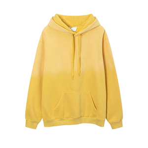 NEW Luxury Blank Heavyweight Distressed Hoodie Design Acid Wash French Terry Hoodies Men Custom Logo Oversized Washed Hoodie2025 - Product Image 2