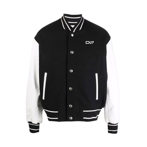Veste bomber varsity brodée tendance |   Logo d'équipe personnalisé, noms et lettres en chenille |   Service OEM disponible - Product Image 6
