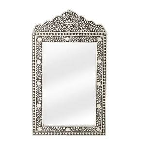 Espejo de madera personalizable de estilo moderno enmarcado montado en la pared decoración del hogar para dormitorio o baño - Product Image 6