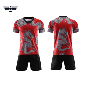 Camiseta de Fútbol Personalizada de Alta Calidad de Secado Rápido para Hombre, Mujer y Niños, 100% Poliéster, Color Personalizado, Logotipo, Servicio OEM, Ropa de Moda Empire - Product Image 6
