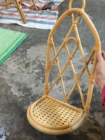 Étagère murale multifonction en rotin de style vintage moderne du milieu du siècle pour la cuisine, la chambre, le salon, la salle de bain, le rangement des vêtements