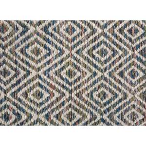 พรมอะบราชบลู แฟลตวีฟส์ วูล&วิสโคส ลายเรขาคณิต สำหรับใช้ในบ้าน-Adwv-13047 - Product Image 3