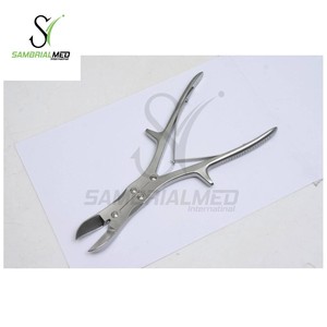 Vente chaude Rottgen Ruskin Bone Rongeur 240mm Instruments orthopédiques de qualité supérieure Double Action manuel en acier inoxydable allemand - Product Image 4