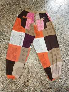 Super High Quality Patchwork Harem Pants with Pockets All Season Wholesale <b>Women</b> <b>Summer</b> Pants Festival Pants Ladies Clothes - Product Image 3