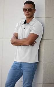 Camiseta Polo Nueva de Verano para Hombre, Hecha a Medida, de Alta Calidad, Servicio OEM, Manga Corta, Precio Razonable, con Bolsillo - Product Image 3