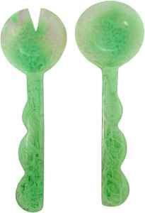 ชุดช้อนเสิร์ฟสลัดทำมือจากเรซิ่น ดีไซน์โดดเด่นไม่เหมือนใคร สำหรับงานแต่งงาน งานเลี้ยง รุ่น HWC - Product Image 2