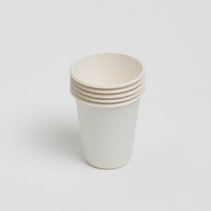 <b>Disposable</b> Sugarcane Pulp Glass <b>Drinkware</b> Compostable and Biodegradable 8oz 12oz 16oz Sizes Available - Product Image 5