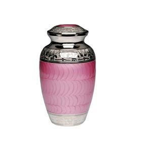 Precio al por mayor, urna de cremación de latón macizo, urna funeraria grabada con resplandor para cenizas de adultos, urna de Metal conmemorativa grabada con resplandor - Product Image 5