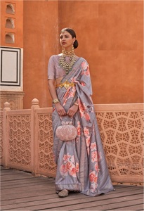 คุณภาพสูงล่าสุด v.p. เสื้อผ้าผ้าไหมอินเดียและปากีสถานพิมพ์ลายคุณภาพสูงเป็นพิเศษและตกแต่งด้วยทองคำอัลติโม - Product Image 4