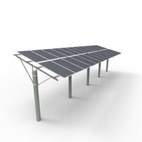 Structure de montage agricole Structure de panneau solaire Kit de support de montage de panneau solaire