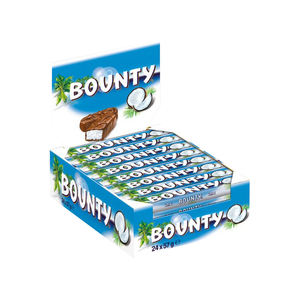 Barre de chocolat au lait et à la noix de coco Bounty, enrobée individuellement, friandise - Product Image 2