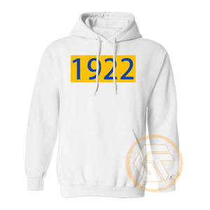 Trésors grecs – Sweat à capuche personnalisé en molleton de coton pour femme avec logo brodé Sigma Gamma Rho, écologique, automne-hiver - Product Image 3
