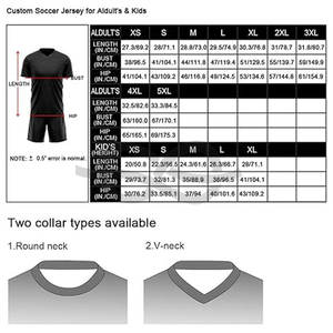 Venta caliente único barato peso ligero Dropship fútbol camiseta totalmente ropa deportiva sublimada Stock camiseta de fútbol Jersey - Product Image 3