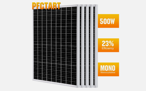 Nueva oferta de venta de promoción para 500W 12V M0n0crystallines S0lar Paneles RV Camping Caravanas Hogares P0wer Supply - Product Image 3