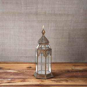 Soporte de linterna de vela de aluminio fundido moderno de venta Premium para elegancia decorativa para fiesta de boda - Product Image 4