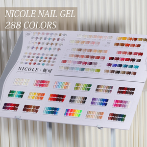 ZRKGEL - Juego de Esmaltes de Gel de Lujo <span class=keywords><strong>Nicole</strong></span> de 288 Colores, Sin TPO ni HEMA, Esmalte de Gel UV para Uñas, Logotipo Personalizado, Servicio OEM ODM, Fabricante - Product Image 2