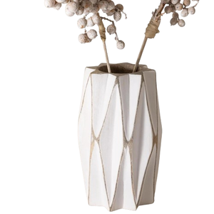 Vase à fleurs en bois de conception unique pour la décoration de mariage à la maison Pot de fleurs décoratif grand avec des tailles 5.8X5.8X8 pouces - Product Image 6