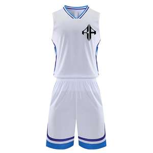 Nouvelle arrivée Ensembles de basket-ball pour hommes Sublimation Premium de haute qualité 100% Polyester matériel prix bon marché pour hommes - Product Image 5
