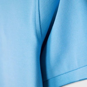 2025 nuevos hombres 100% algodón poliéster para Polos camiseta de Golf transpirable con logotipo personalizado bordado patrón sólido lona - Product Image 5