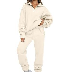 Ropa deportiva para hombre, chándal azul en blanco cálido de invierno, conjunto deportivo, chándal informal para gimnasio, ejercicio, chándal deportivo, conjunto de chándal - Product Image 6