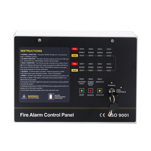 Panneaux <span class=keywords><strong>de</strong></span> commande d'alarme incendie conventionnels à 8 zones, équipement <span class=keywords><strong>de</strong></span> lutte contre l'incendie, système d'alarme incendie à prix avantageux - Product Image 2
