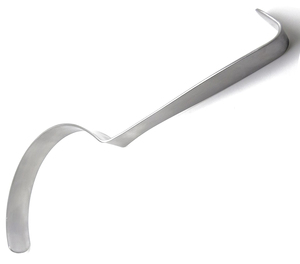 Venta al por mayor Manual Deaver Retractor 30cm 8mm Anti-ácido de acero inoxidable General instrumentos quirúrgicos ganchos médicos espátulas mano - Product Image 4