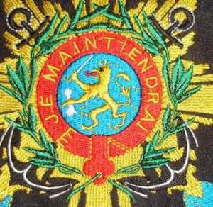 Parches de PVC Bordados en 3D Hechos a Máquina Korp Mariner, Parches de Cresta Computarizados Personalizados, Decoración de Encaje para Tela - Product Image 5