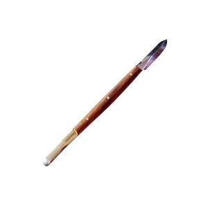 Cuchillo de cera dental de tamaño completo al por mayor con hoja de acero inoxidable con acabado de espejo y fuente de alimentación manual con mango de madera - Product Image 2