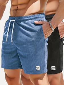 <b>Men's</b> New Arrival Summer Sports <b>Shorts</b> Comfortable Elastic Mid Waist Breathable Casual <b>Bermuda</b> <b>Shorts</b> - Product Image 2
