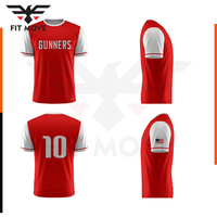 Vente en gros de maillots de football par sublimation maillot de sport polo de football polyester respirant à séchage rapide OEM ODM Service personnalisé