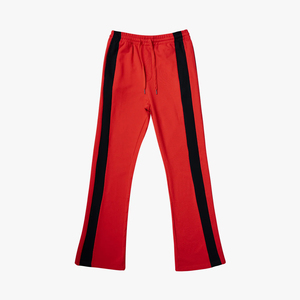 Pantalones de secado rápido para hombre, cintura elástica lavada, transpirables, informales, de algodón, estampados, para correr, para ropa de calle, pantalón de chándal acampanado - Product Image 1