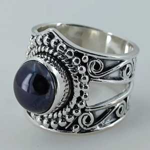 925 Sterling <b>Silver</b> Black Pearl <b>Ring</b> Handmade Freshwater Artisan Jewelry with June Birthstone <b>Statement</b> Promise <b>Ring</b> - Product Image 6