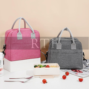 Sacs isothermes de livraison de nourriture au bureau personnalisés et écologiques sac à lunch isotherme de Raw to Fine - Product Image 6