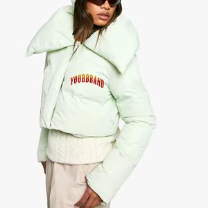 Nueva Chaqueta Acolchada para Mujer, Invierno 2026, Informal, Transpirable, Impermeable, Cálida, de Algodón Teñido, Ecológica, con Bordado - Product Image 3