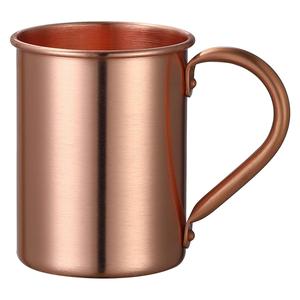 Taza brillante de cobre de mula de Moscú con mango de latón para hotel, cafetería y bar, taza de vino de Metal de diseño único para fiestas y restaurantes - Product Image 3