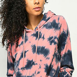Sudaderas con capucha de mujer sublimadas altas Jersey de manga larga en cuello con capucha de poliéster con patrón impreso de talla grande para el invierno - Product Image 5
