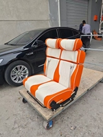 Lit de siège de voiture en cuir modifié multifonctionnel professionnel personnalisé MPV camping-cars Van Transit camping-car lit de siège