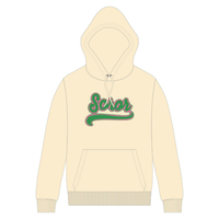 Sudadera con Capucha Ivory 08 Soror, Sudadera de Invierno con Forro Polar, Estampado Personalizado en la Parte Delantera, Hermandad Griega, Sudadera Rosa y Verde para Mujeres Universitarias, Elegante