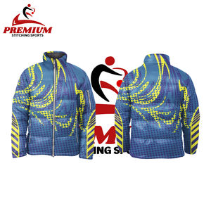 Doudoune matelassée pour homme, haute qualité, faible MOQ, pour l'extérieur, hiver, grandes tailles, noire, personnalisable, marque sur mesure - Product Image 1